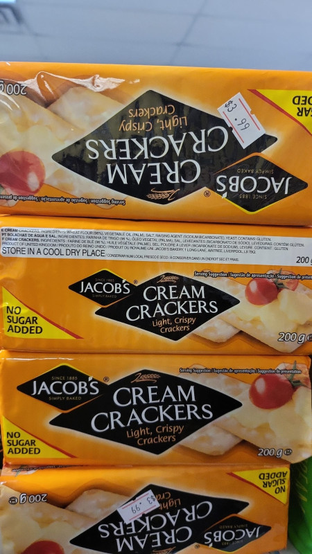 Jacobs Cream Crackers 200g