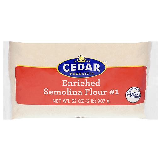 Cedar Enriched Semolina Flour 2lbs
