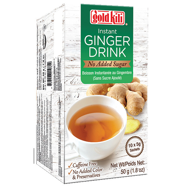 Gold Kili Instant Ginger Drink 10x5g bags