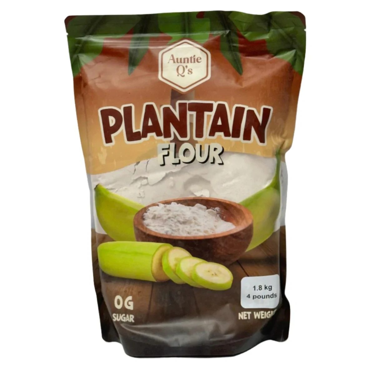 Aunty Q's Plantain Flour 1.8kg