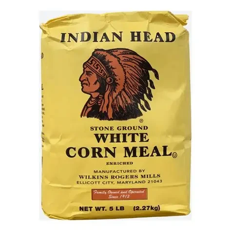 Indian Head White Corn Meal 5lbs